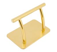Repose-pieds mobile en acier inoxydable - 30 cm - Pour coiffeur, massage - Doré