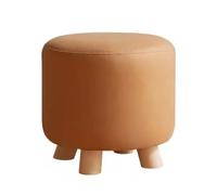 Repose-pieds moderne en bois pour porte d'entrée, tabouret à langer au design minimaliste pour salon et banc d'extérieur, petit tabouret bas pour entrée de maison, banc à chaussures de style nordique
