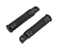 Repose Pieds Moto 1 Paire De Repose-pieds Noirs Pour Moto, Convient pour Harley Touring Sportster 883 1200 XL Softail Dyna Low Rider