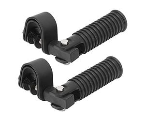 Repose-pieds Moto Antidérapants 26-31mm sur Crash Bar, | Conception Pliable Pour Éviter Les Encombrements, Structure En Caoutchouc Et Métal Renforcé