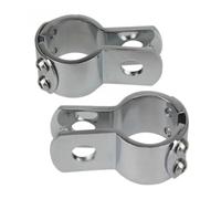Repose Pieds Moto Collier Serrage Repose-Pieds Moto 28 Mm 32 Mm 38 Mm Protections Moteur D'autoroute Support Repose-Pieds Chromé pour pour Softail pour Dyna