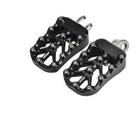 Repose-pieds moto Kit De Repose-pieds Gauche/droit Antidérapants En Aluminium Pour Moto Pour Suzuki DRZ400 Pour DR-Z400 2000-2022 DR Pour Z400(Le noir)
