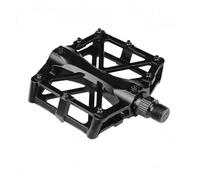 Repose-pieds Moto Lot De 2 Pédales De Vélo Antidérapantes En Fibre D'aluminium Élargie Ultralégères Roulement DU Pour BMX VTT Cyclisme Cale Pied Moto(BLACK-1pair)