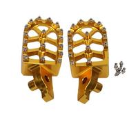 Repose-pieds Moto Pédale Repos Pour Suzuki Pour RM-Z 250 450 Pour RMX450Z Pour RM-Z250 2009 Pour RM-Z450 2005 2006 2007 Cale Pied Moto(Gold)