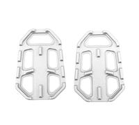 Repose-pieds Moto Pour BMW R1200GS G310GS S1000XR 2013-2017 1 Paire De Repose-pieds CNC Rallonge Pédale Pièces De Moto En Titane Et Noir Cale Pied Moto(Silver)