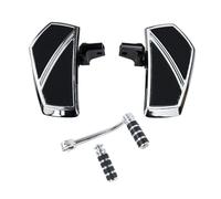 Repose-pieds moto Pour BMW R18 Classic 100 Les Années 2020-2023 Fit R 18 Moto Pilote Pédale Pédales CNC Repose-pieds Avant Levier Vitesses Levier Pièces(Chrome Kit)