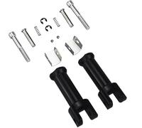 Repose Pieds Moto Pour Harley Pour Breakout Pour Softail Pour Slim FL Pour Heritage L 2018 - 2024 Support Repose Pieds Passager Arrière Motos(Only Bracket Kit)