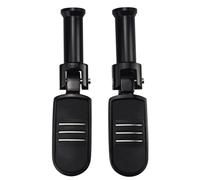 Repose Pieds Moto Pour Harley Pour Breakout Pour Softail Pour Slim FL Pour Heritage L 2018 - 2024 Support Repose Pieds Passager Arrière Motos(02 Style Set)