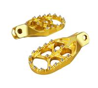 Repose-pieds Moto Pour Suzuki Pour DR-Z 400S 2000-2024 DR-Z 400SM 2005-2024 DRZ400S DRZ400SM Moto Repose Pieds à Pédale Pied(Yellow-2)