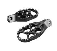 Repose-pieds Moto Pour Suzuki Pour DR-Z 400S 2000-2024 DR-Z 400SM 2005-2024 DRZ400S DRZ400SM Moto Repose Pieds à Pédale Pied(Black-2)