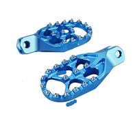 Repose-pieds Moto Pour Suzuki Pour DR-Z 400S 2000-2024 DR-Z 400SM 2005-2024 DRZ400S DRZ400SM Moto Repose Pieds à Pédale Pied(Blue-2)