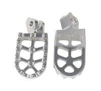 Repose-pieds Moto Pour Suzuki RMZ450 2008-2018 RMX450Z 2010-2017 Accessoires D'extension Pédales(Silver)