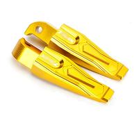 Repose-pieds Moto Pour Y&amaha TMAX 500 530 T MAX500 TMAX530 2012-2021 T-MAX530 T MAX 560 Repose-pieds De Moto Repose-pieds Coussinets De Pédale PéDale Repose-pieds Foot Pegs (Color : Or)