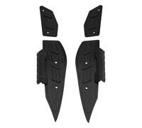 Repose-pieds Moto Pour YAMAHA Pour XMAX 300 2023 2024 Plaque Cale-pied Alliage D'aluminium Modifié Repose-pied Antidérapant(NOIR)