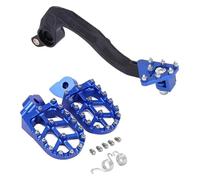 Repose Pieds Moto Pour YZ250F Pour WR250F Pour YZ250FX Repose Pieds CNC Levier De Vitesse Leviers Frein Pédale(Set 4)