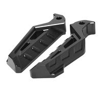 Repose-pieds moto Repose-pieds Arrière Pour Passager Moto XMAX125 XMAX250 XMAX300 XMAX400 NMAX155(Le noir)