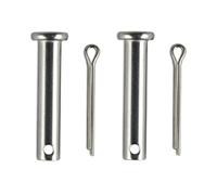 Repose Pieds Moto Repose-pieds Avant Et Arrière M8 En Acier 8 Mm Pour Moto, Compatible Avec Yamaha, Suzuki, Honda, BMW, Broches De Montage M8 X 40, M3 X 30