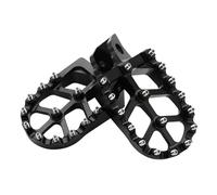 Repose-pieds moto Repose-pieds CNC Pour Moto Pour Kawasaki KX65 KX80 KX85 KX100 KX112 KLX 140 140L 140G 1998-2023(Le noir)