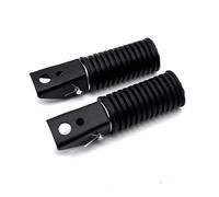 Repose-Pieds Motorbike Pour Suzuki Pour GS125 Pour GN125 1 Paire Repose-pieds Arrière Moto Pour VTT Accessoires Motocross Pédales(Black color)