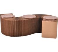 Repose-pieds multifonction pour salon, entrée, couloirs et chambres à coucher, fournit des sièges supplémentaires pour 6 personnes