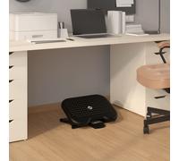 Repose-pieds Noir 46x34,5x11 cm pouf pouf ottoman pouf noir tabouret vidaXL