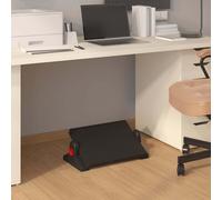 Repose-pieds Noir 50x30,5x17 cm pouf pouf ottoman pouf noir tabouret vidaXL
