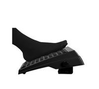 Repose-pieds BIO, réglable en hauteur, noir