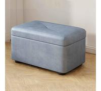 Repose-pieds ottoman avec rangement, siège rembourré pour table basse, tabouret bas élégant et banc à chaussures - Design multifonctionnel pour la décoration de la maison