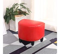 Repose-pieds ottoman - Cuir PU pliable Ottomane de rangement avec éponge épaisse pour salon, chambre à coucher