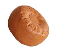 Repose-pieds ottoman non rembourré en polyuréthane en forme de | Pouf ottoman en similicuir non rembourré pour salon, cuisine, bureau, sol, maison, mariage, extérieur, terrasse, balcon, cour