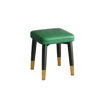 Repose-Pieds Ottoman Tabouret rembourré Moderne | Chaise de banc rembourrée for salle à manger, salon, chambre à coucher et bureau(Green)