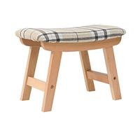 Repose-pieds, ottomans repose-pieds meubles créativité ménage pratique repose-pieds ottoman chaussures à langer petit tabouret tendance rembourré repose-pieds en bois massif tabouret de maquillage
