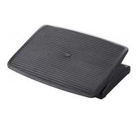 hjh OFFICE 721050 Repose-Pieds Bureau PIEDINO Stripe Plastique Repose-Pieds Anthracite