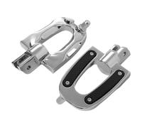 Repose-pieds pilote compatibles avec Softail Low Rider S FXLRS Standard FXST Fat Bob 114 FXFBS Sport FLSB 18 2019 2020 21 22(Type 2)
