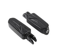 Repose-pieds pilote Repose-pieds noirs moto pour Harley FXBB Street Bob Low Softail Breakout FXBR 2018 - 2021(NO 6)