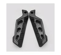 Repose-Pieds Planches Motorbike Pour Nmax Pour Xmax Pour Tmax Pour R1 Pour R3 Pour MTO3 Pour NVX155 Aerox Series Repose-pieds Universels Pour Moto Alliage D'aluminium CNC(1 pair Black)