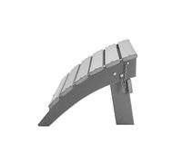 VEVOR Repose-pieds Pliable Adirondack, 430x480x330 mm, en PEHD, Résistant aux Intempéries pour Chaise Adirondack, Montage Facile, pour Extérieur, Patio, Porche, Piscine, Pelouse, Arrière-cour, Gris