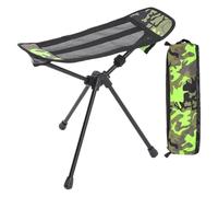 Repose-pieds pliable, cadre léger, 45,5 x 39,5 cm, tabouret de voyage portable, support de jambe ergonomique, compact, pour avion, voyage, extérieur, plage, patio, canapé, intérieur