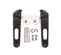 Repose Pieds Pliable Repose-pieds Avant Et Arrière Pour CBR600RR 2003-2020 Pour CBR1000RR 2004-2016 Pour CB1000R 2008-2019 Pour CBR 600RR 1000RR(Rear-Black)