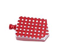 repose-pieds pliables Extension De Pédale De Frein Arrière Élargie, Compatible Avec Keeway V Cruise 125 BENDA BD300 ROCK 250 300 LFC 700 BD450 Repose Pieds Moto(B Brake Pedal Red)