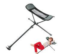 Repose-Pieds Pliant,Repos-Jambes de Voyage - Tabouret Léger Escamotable pour Pique-nique, Voyage, Camping, Jardin, Chasse, Piscine