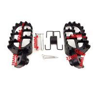 Repose Pieds Pliants Noirs, Pièces De Pédales, Accessoires, Pour Honda Crf 50/ 70/ 80/ 100 Xr50 Xr70