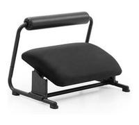 Repose-pieds Podi Velvet Noir hjh OFFICE Noir