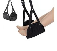 Repose-pieds pour avion - Accessoires de voyage - Hamac réglable sous le bureau - Repose-pieds de voyage - Relaxation et confortable pour les longs trajets en train de vol, bureau