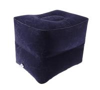 Repose Pieds Pour Avion Oreiller repose-pieds en avion, oreiller de repos sur avion, Bus, gonflable, repose-pieds de voyage, coussin de pied(Deep Blue)