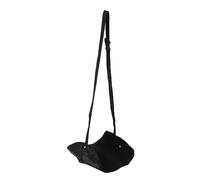 Repose-pieds pour avion sous le bureau, idéal pour les jambes et le bas du dos, facile à utiliser au bureau, à l'école, au bus, au train, aux voies aériennes longue distance, taille compacte, noir