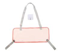 Repose-Pieds pour Chaise Haute, Réglable Antidérapant Repose-pieds en Tissu pour Chaise Haute Enfant Tapis de Pied Tricoté Compatible avec la Chaise Haute Ikea (rose)