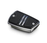 Repose-pieds pour moto Accessoires compatibles avec Honda Goldwing GL1800 : kit de repose-pieds comprenant un couvre-pédale frein, double rail et airbag GL 1800(Brake Pedal)