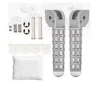 Repose-Pieds pour Moto Repose-Pieds Avant Et Arrière pour Moto Ducati Supersport Scrambler Monster Hypermotard 950 1100 796 696 659 Accessoires Moto Repose pédales(Rear Pedal)