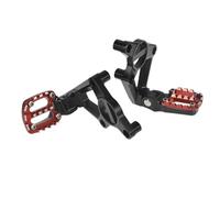 Repose-pieds Pour Motos Pour XADV750 2018 2019 2020 Moto Repose Pieds à Pédale Pied(Black Red)